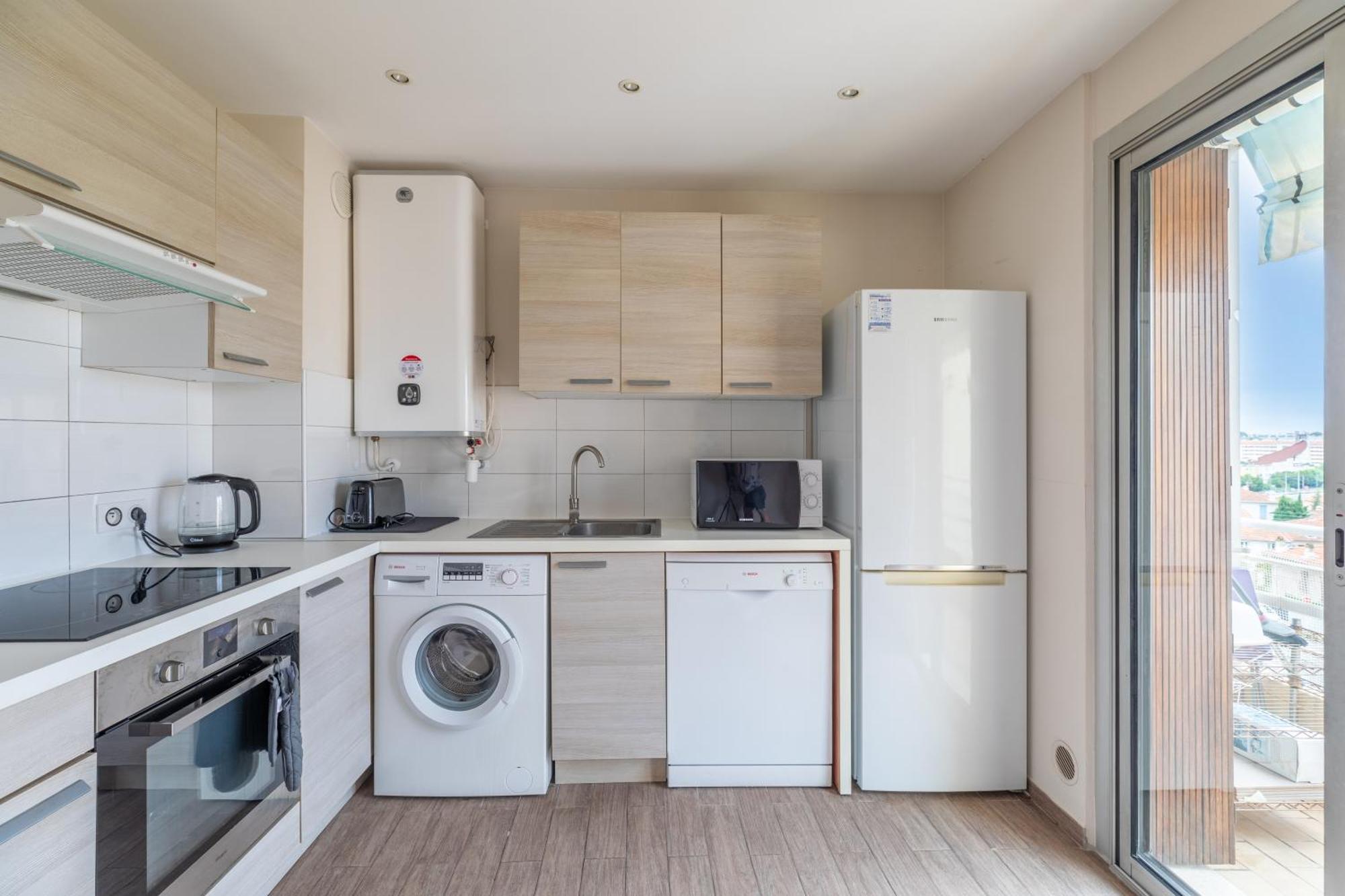 Vue Mer, Terrasse, 5 Min Du Centre Apartment